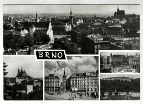 Brno - celkový pohled - pětiokénko (pohled)