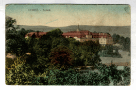 Dobříš - Zámek (pohled)