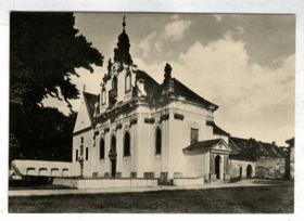Státní zámek Mnichovo Hradiště - kaple Sv. Anny (pohled)
