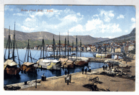 Baška (Otok Krk) - Luka - přístav (pohled)