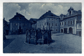 Kutná Hora - Kamenná kašna (pohled)