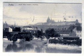 Praha - Menší město Pražské a Hradčany (pohled)