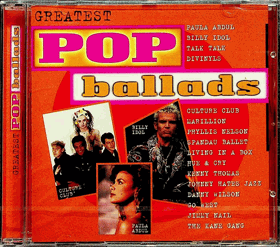 CD - Greatest Pop Ballads - NEROZBALENO !