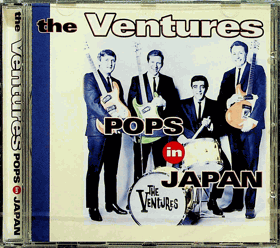 CD - The Ventures - Pops In Japan