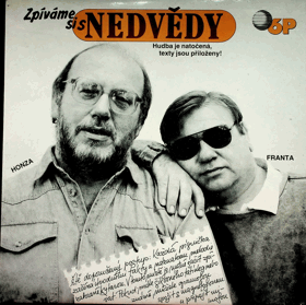 LP - POUZE OBAL - Zpívejme si s nedvědy - POUZE OBAL