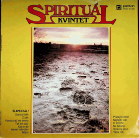 LP - POUZE OBAL - Spirituál kvintet - Šlapej dál ! - POUZE OBAL