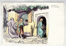 Faust a Markétka (pohled)