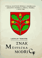 Znak městečka Modří