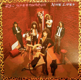 LP - REO Speedwagon - Nine Lives