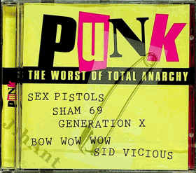 CD - PUNK The Worst Of Total Anarchy - NEROZBALENO !