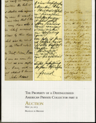 The Property of A Distinguished American Private Collector Part II
