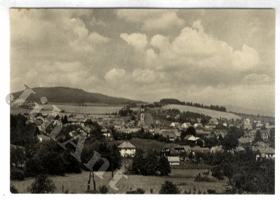 Prachatice - celkový pohled (pohled)