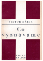 Co vyznáváme