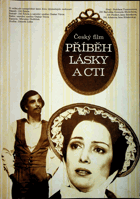 Filmový plakát - Příběh lásky a cti - Otakar Vávra