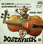 SP - Dostavník 18 - Spirituál Kvintet - Chci sluncem být...