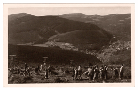 Krkonoše - Špindlerův Mlýn - Lanovka na Pláň (pohled)