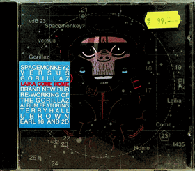 CD - Space Monkeyz Versus Gorillaz - Laika Come Home