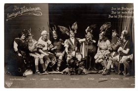 Divadelní představení Die lustigen Nibelungen (pohled)