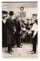 T. G. Masaryk - Z cesty pana presidenta po republice (pohled)