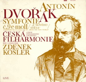 LP - Antonín Dvořák - Symfonie č. 9 e-moll - Z nového světa - Česká filharmonie Zdeněk ...