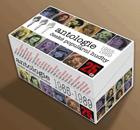 25CD - Antologie české populární hudby 1965 - 1989 - NEROZBALENO !