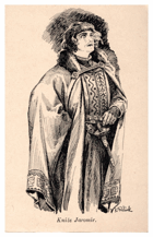 Kníže Jaromír (pohled)
