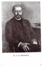 Dr. T. G. Masaryk (pohled)