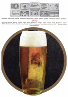 Reklama PIVO - Jihočeské pivovary - PF 1970