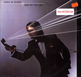 LP - Chris de Burgh - Man On The Line