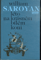 Léto na krásném bílém koni
