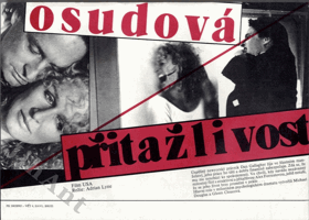 Filmový plakát - Osudová přitažlivost