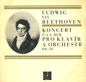 LP - Ludwig Van Beethoven - Koncert č. 4 G DUR pro klavír a orchestr Opus 58 - klavír Ivan ...