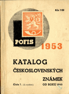 Katalog československých známek POFIS od roku 1945