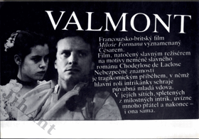 Valmont - režie Miloš Forman