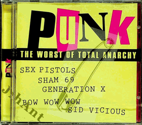 CD - PUNK The Worst Of Total Anarchy - NEROZBALENO !