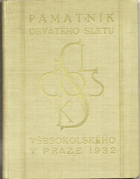 Památník devátého sletu všesokolského 1932