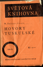 Hovory tuskulské věnované M. Brutovi