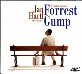 Forrest Gump (Audiokniha) - čte Jan Hartl - NEROZBALENO !