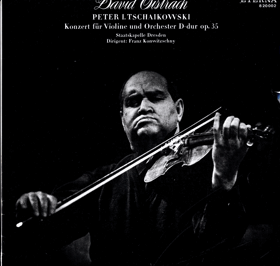 LP - David Oistrach - Peter I. Tschaikowski - D-dur op. 35