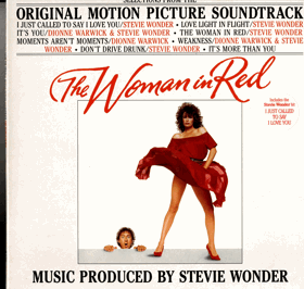 LP - Original Motion Picture Soundtrack - The Woman In Red - Stevie Wonder