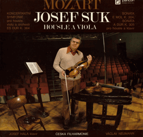 LP - W. A. Mozart - Josef Suk, housle a viola
