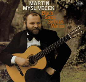 LP - Martin Mysliveček - Bach, Sanz, Seixas, Weiss