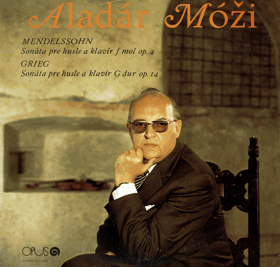 LP - Mendelsohn - Grieg - Aladár Móži, housle