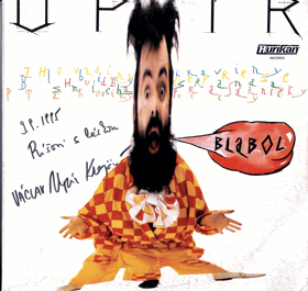 LP - Upír Krejčí - Blabol - DEDIKACE AUTORA NA OBALU