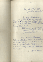 Fr. Vl. Pícha - kaplan, rukopis, podpis