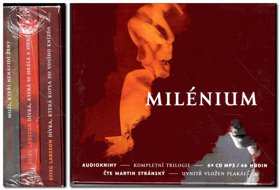 (Audioknihy) Milénium - komplet - Muži, kteří nenávidí ženy, Dívka, která si hrála s ...