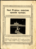 Nad Prahou měsíček spanile vychází