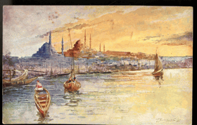 Turecko - Constantinople (pohled)