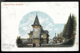 Jagdschloss Rehefeld (pohled)
