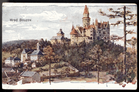 Hrad Bouzov (pohled)